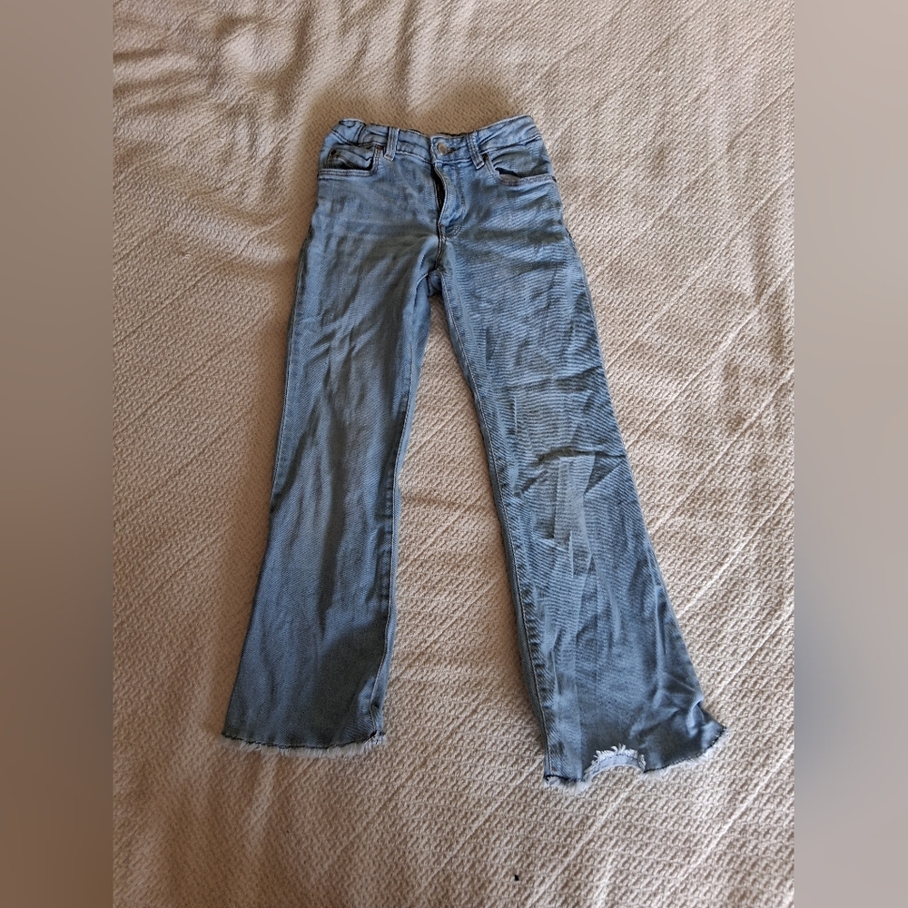 Zara Blue Straight Leg Jeans